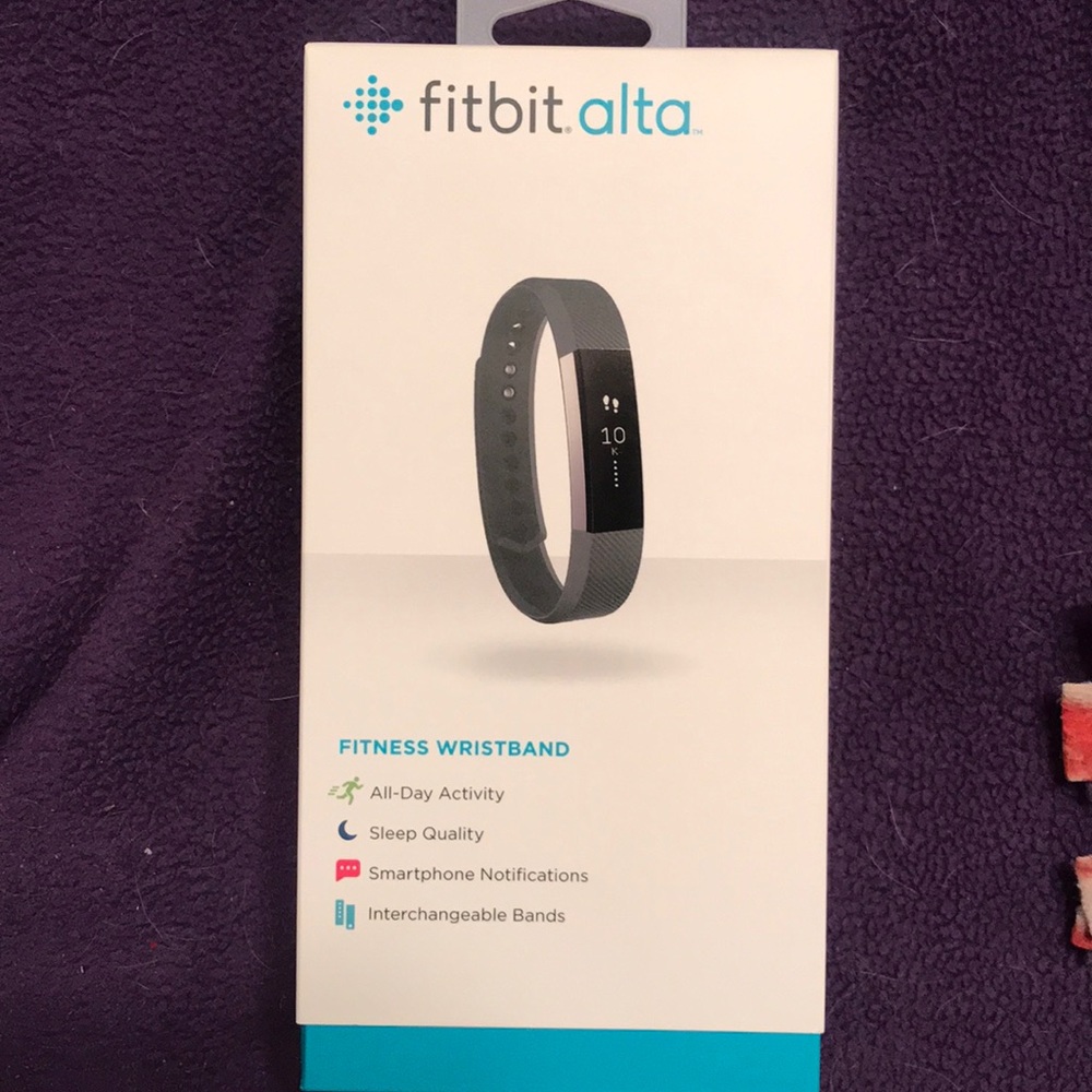 Black/Purple Fitbit Alta